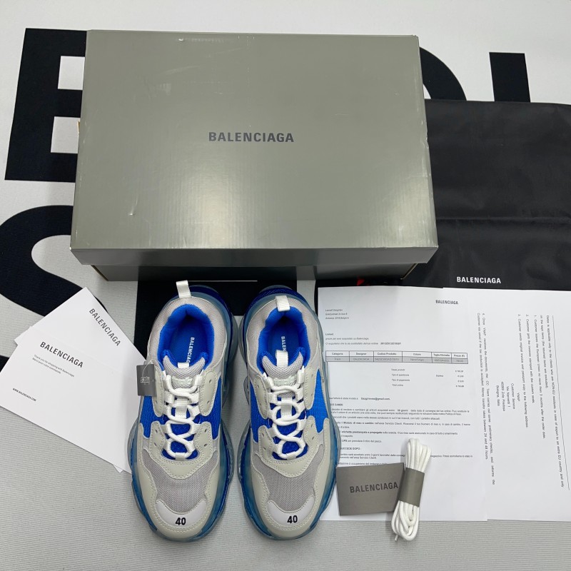 Triple S Clear Sole Sneaker(Unisex)-015