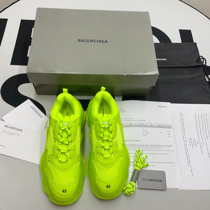 Triple S Clear Sole Sneaker(Unisex)-015