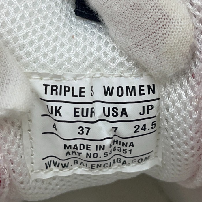 Triple S Clear Sole Sneaker(Unisex)-015