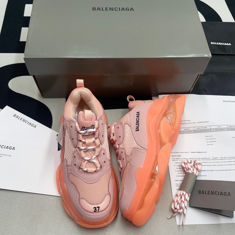 Triple S Clear Sole Sneaker(Female)-015