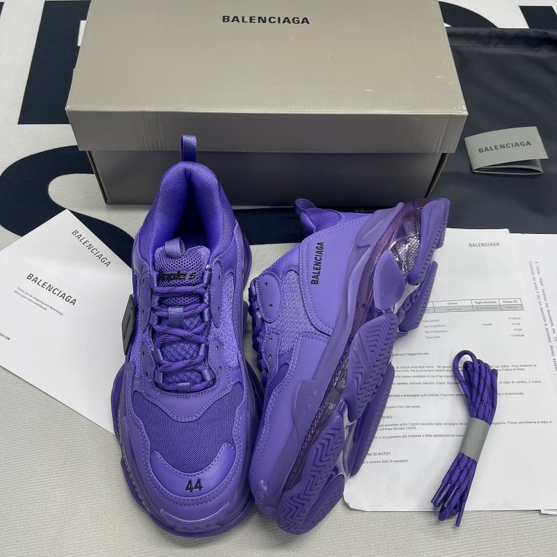 Triple S Clear Sole Sneaker(Unisex)-015