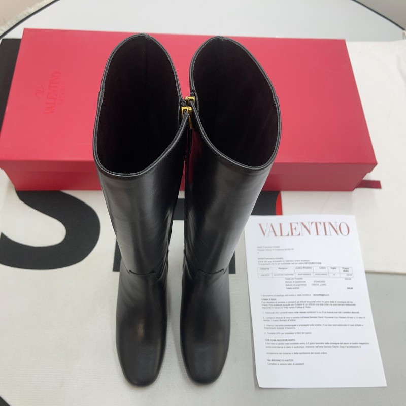 Valentino Garavani Heritage Calfskin Boot(Female)