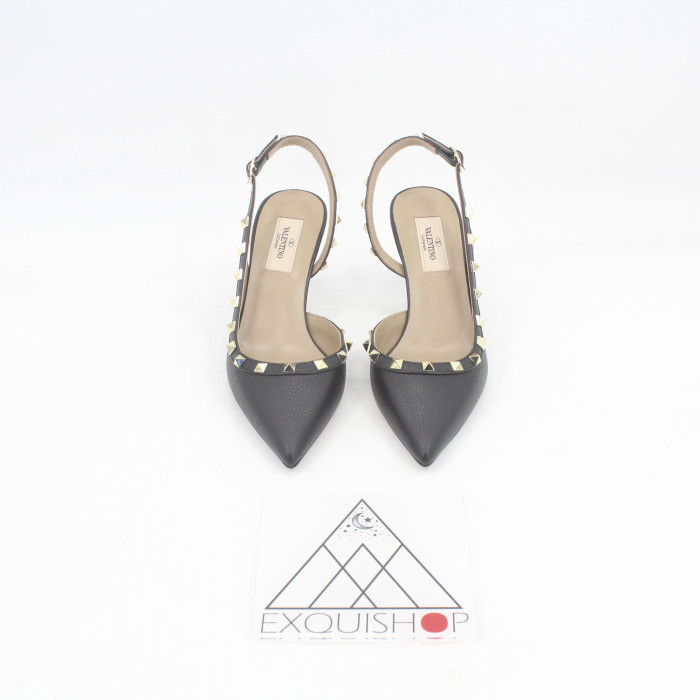 Rockstud Bow Slingback Pump(Female)