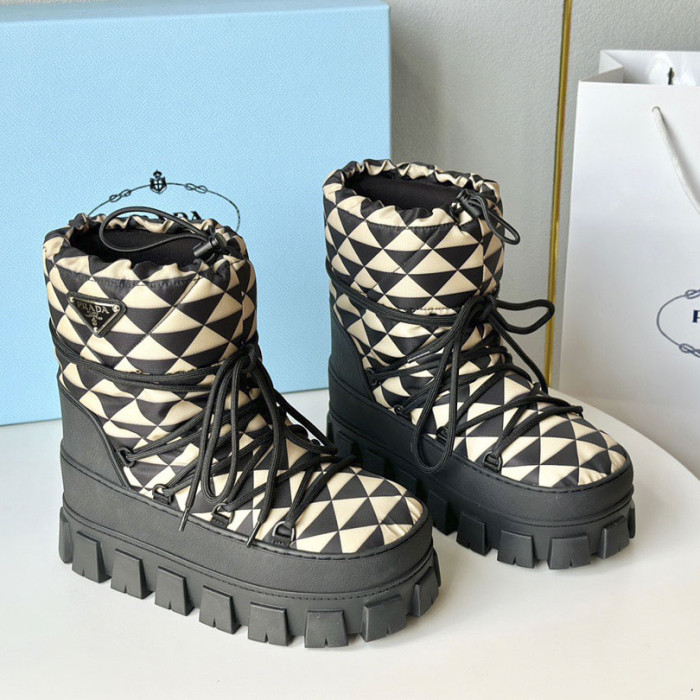 Re-Nylon Gabardine Après-Ski Boots(Female)