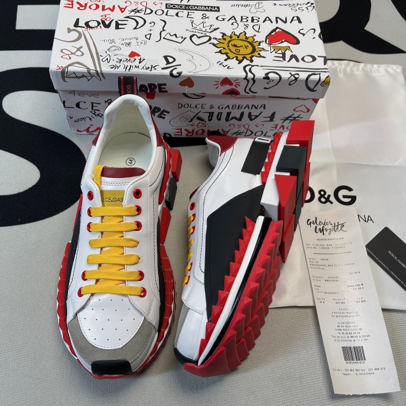 Mixed-Materials Super King Sneaker(Male)-005
