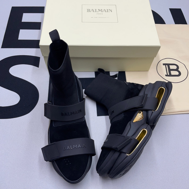 B-Bold High-Top Sneaker(Unisex)-005