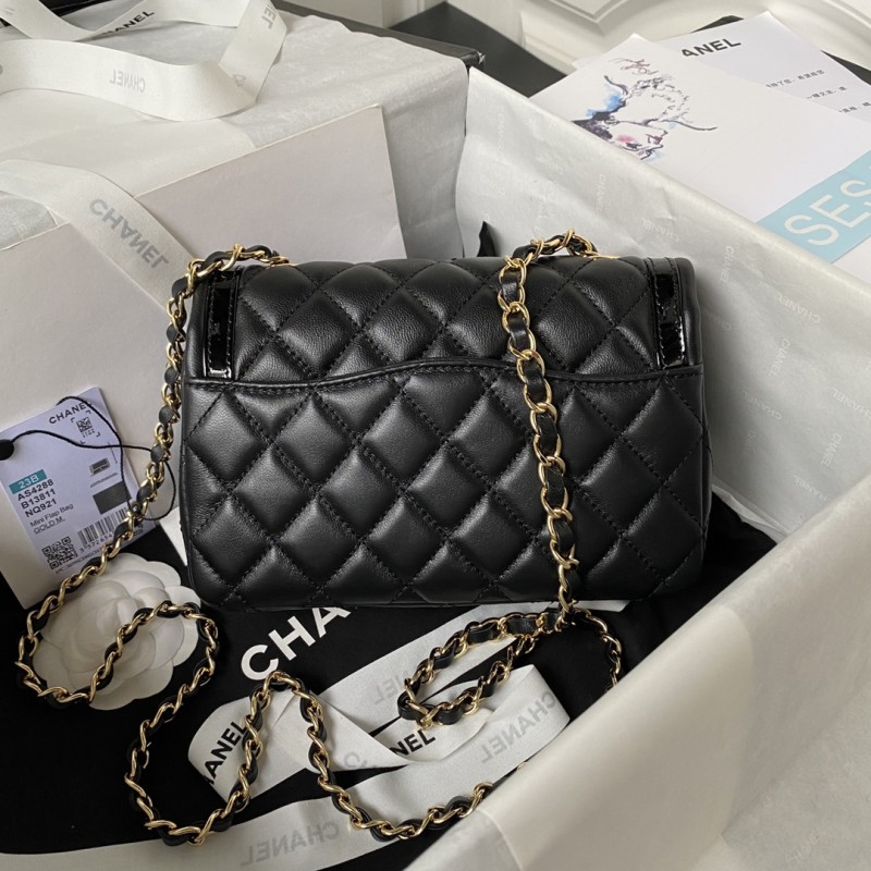 Chanel 23B CF Flap Bag(13.5*20*6.5cm)-037
