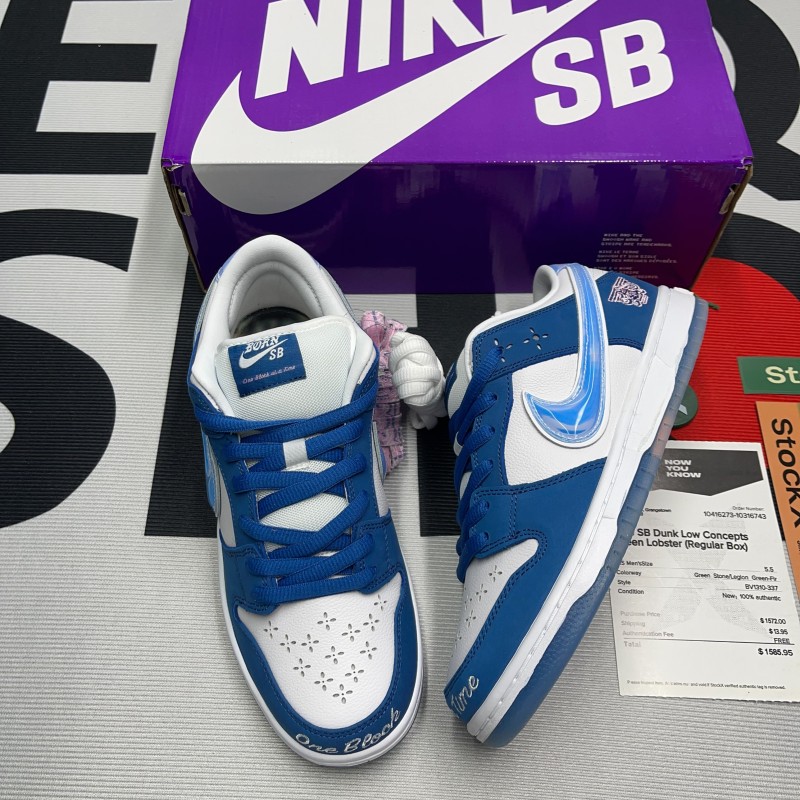 Born x Raised Nike SB Dunk Low(Unisex)
