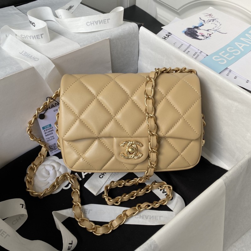 Chanel 23B Chunky Flap Bag(21*14*9cm)-017
