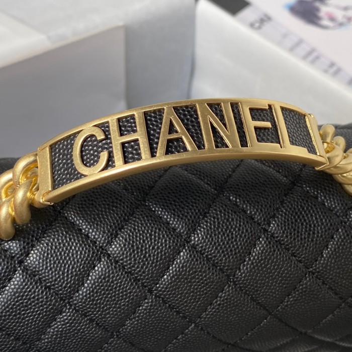 Chanel 23B Boy Flap with Handle(25*14.5*8cm)-018