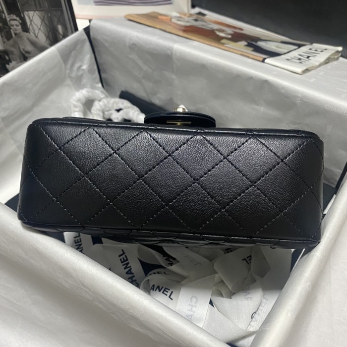 Chanel 23K Classic Flap CF with Top Handle(20*12*6cm)-017