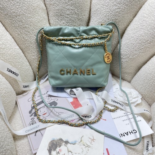 Chanel 22 Handbag Mini 23S(20*19*6cm)-086