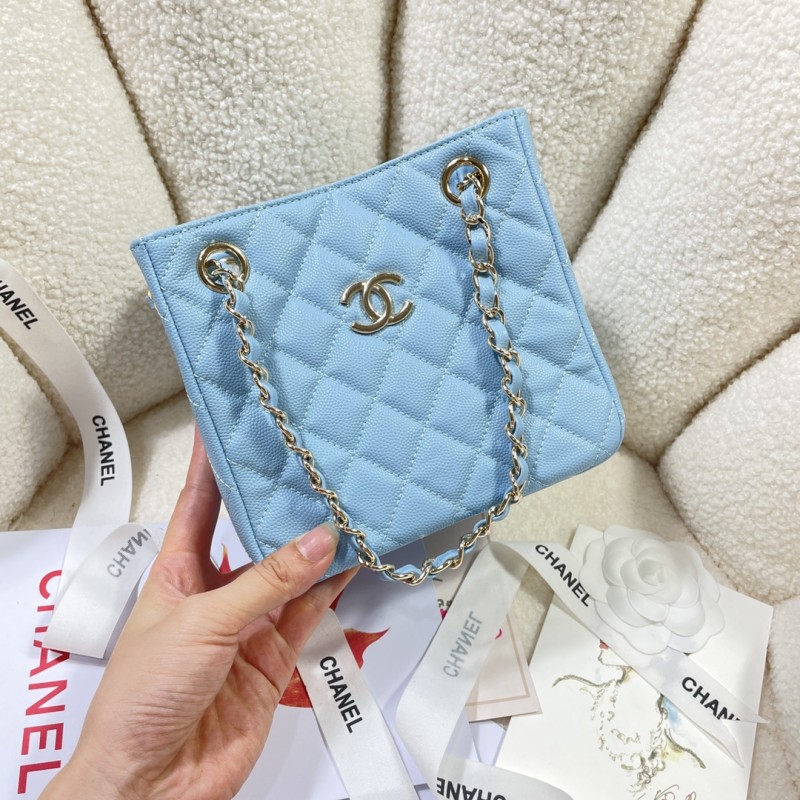 Chanel 22S Tote Bag(16*15*9cm)-016