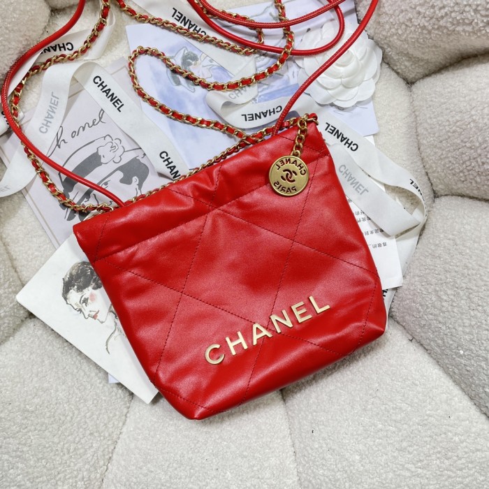 Chanel 22 Handbag Mini 23S(20*19*6cm)-086