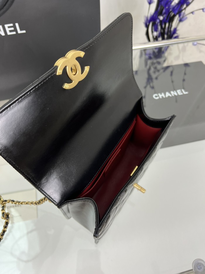 Chanel 19 Flap Bag 24C (22*14.5*8cm)-006