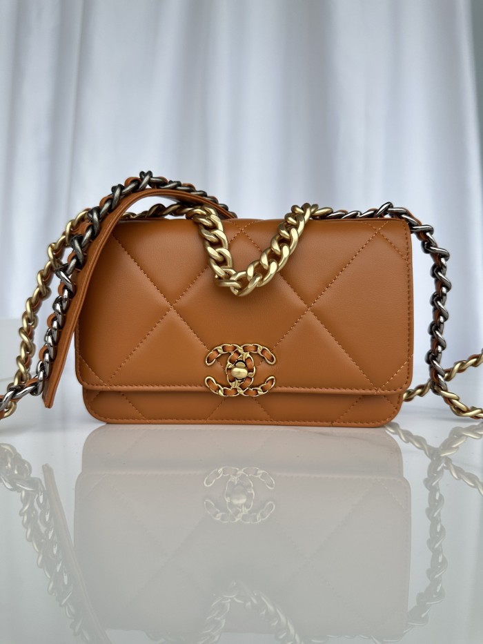 Chanel 19 Flap Bag WOC(19*11.5*7cm)-065