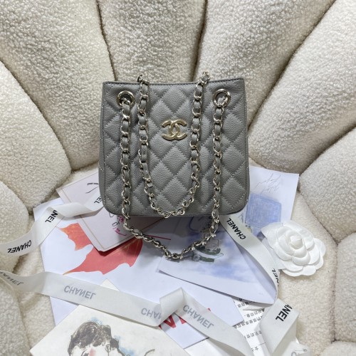 Chanel 22S Tote Bag(16*15*9cm)-016