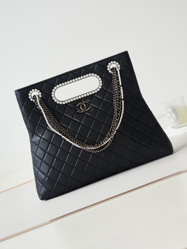 Chanel 23A Tote Bag with Handle(33*27.5*6.5cm)-0311