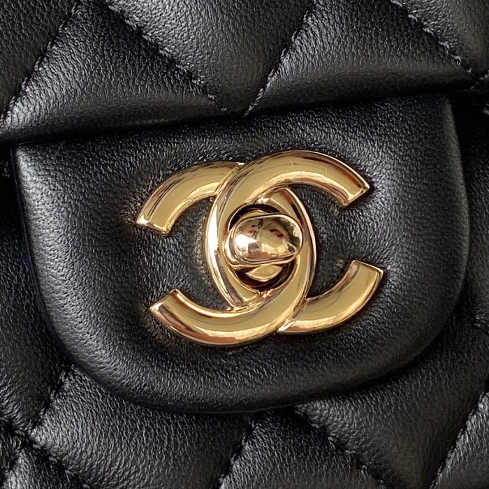 Chanel 23K Classic Flap CF Mini with Top Handle(20*12*6cm)-087