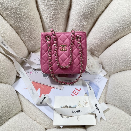 Chanel 22S Tote Bag(16*15*9cm)-016