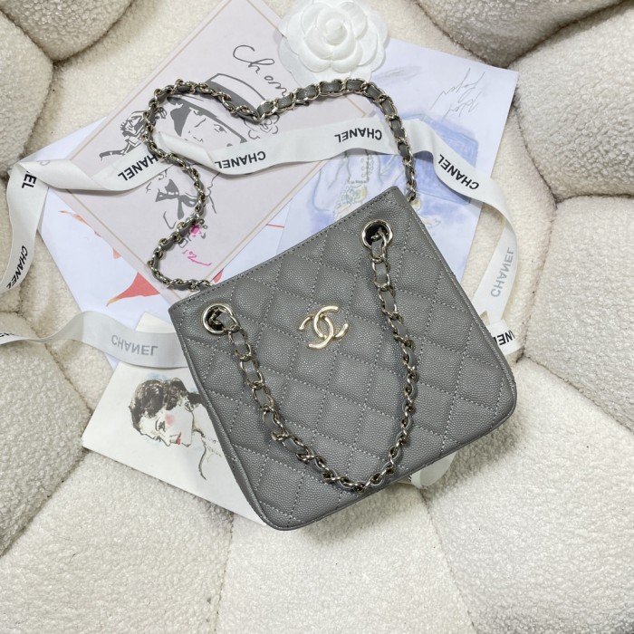 Chanel 22S Tote Bag(16*15*9cm)-016