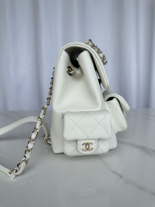 Chanel 23K Backpack(21.5*19.5*12cm)-097