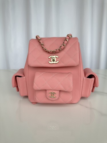 Chanel 23K Backpack(19.5*18*10cm)-067