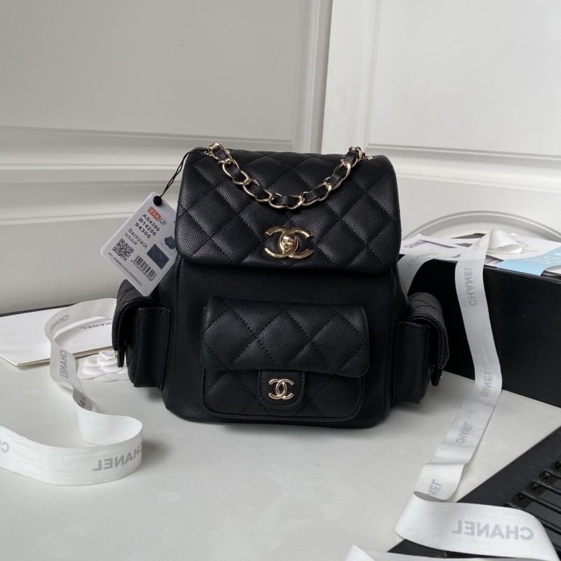 Chanel 23K Backpack(21.5*19.5*20cm)-038