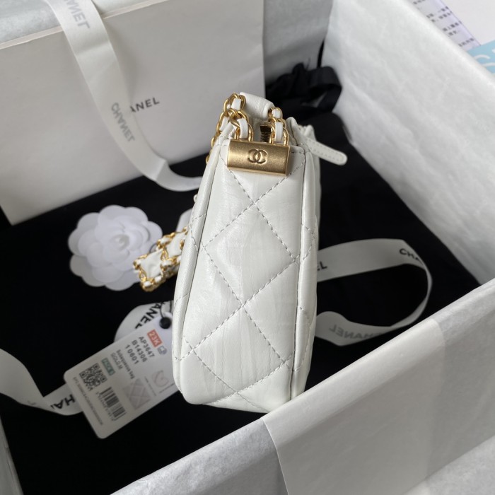 Chanel 23K Hobo Bag with Chain Strap(20*13*5 cm)-017