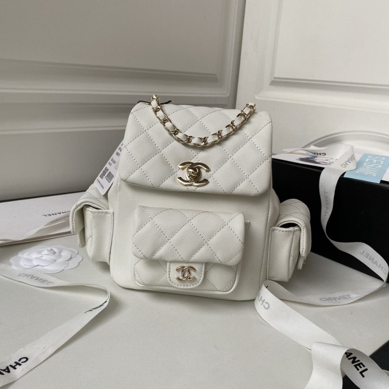 Chanel 23K Backpack(19.5*18*10cm)-018