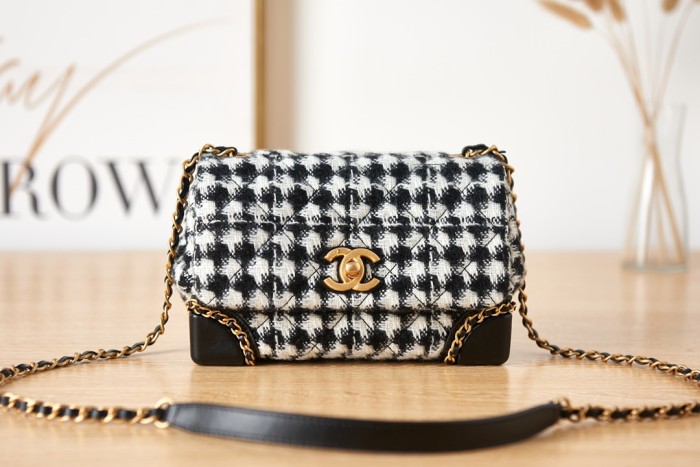 Chanel 22K Flap Bag(20*14*9.5cm)-037