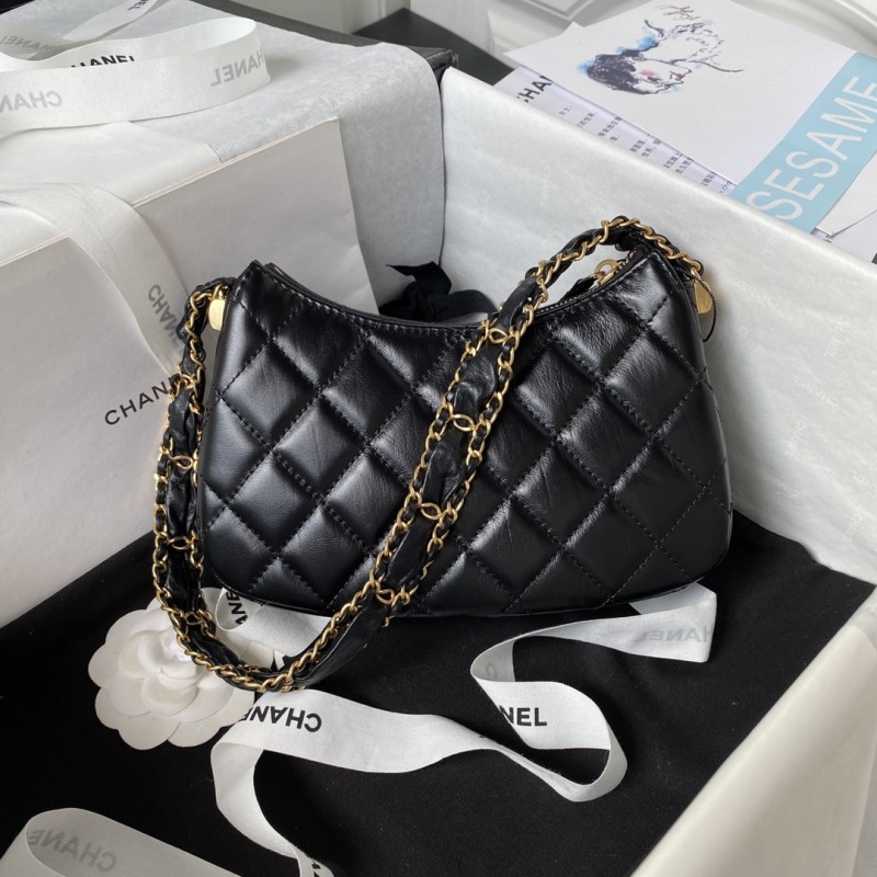 Chanel 23K Hobo Bag with Chain Strap(20*13*5 cm)-017