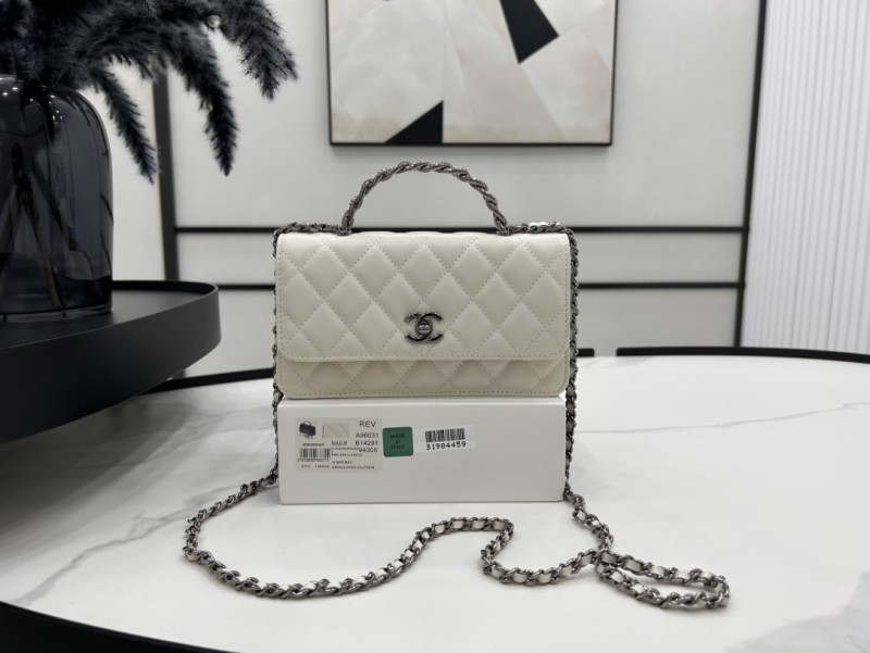 Chanel 23K WOC Shoulder bag with Handle(18.5*11*6cm)-017