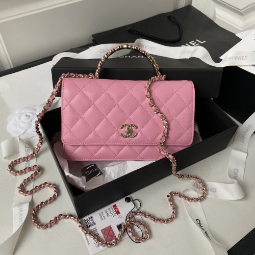 Chanel 23K WOC Shoulder Bag with Handle(19*12*3.5cm)-017