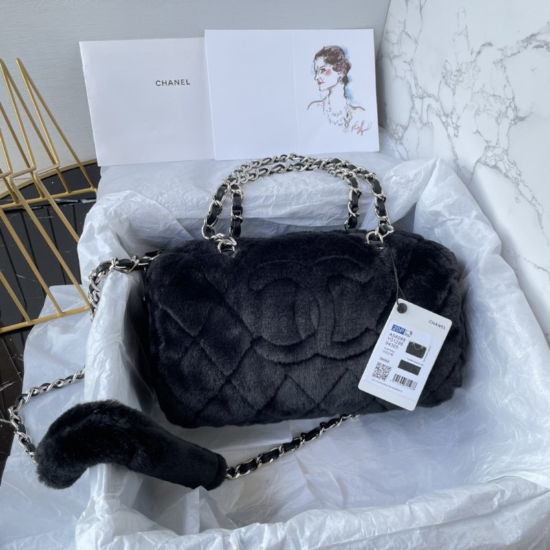 Chanel 23C Fur Bag(24*14*13cm)-017