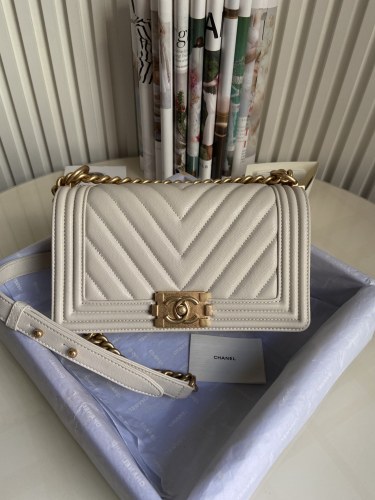 Chanel Le Boy(25*15*9cm)-015