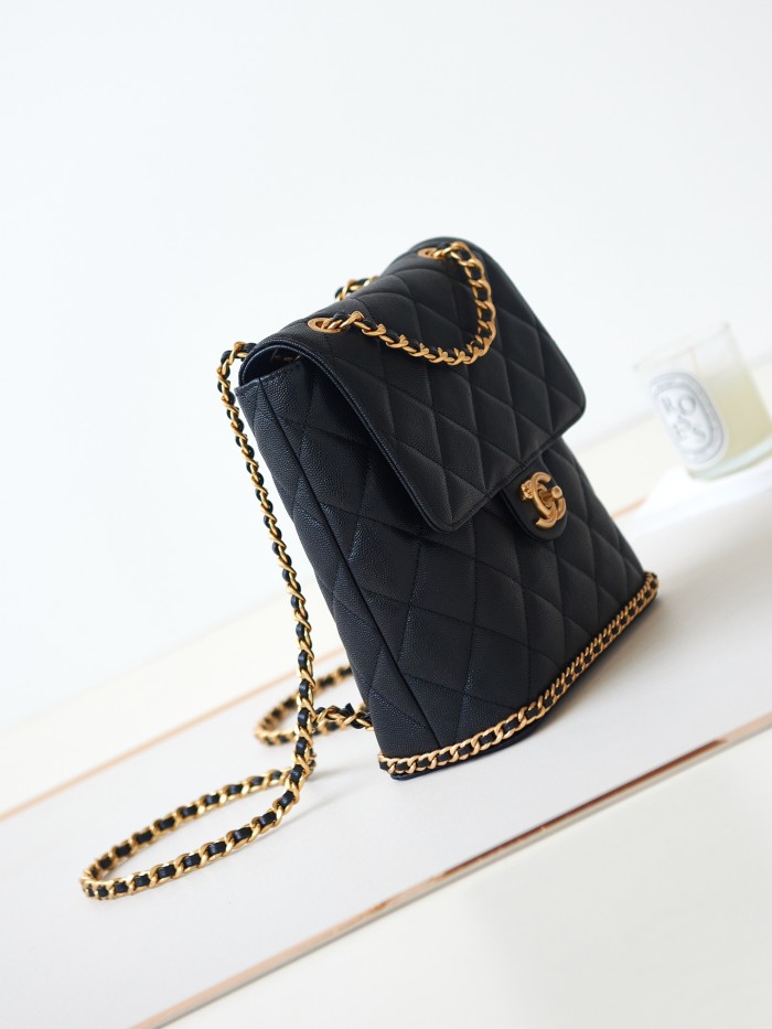 Chanel 23K Ado Backpack(22*21*9cm)-038