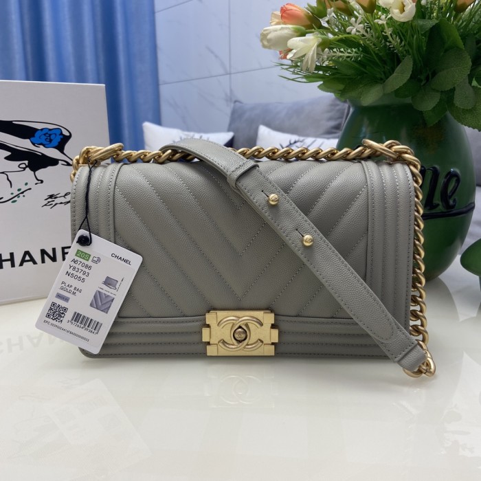 Chanel Le Boy(25*15*9cm)-015