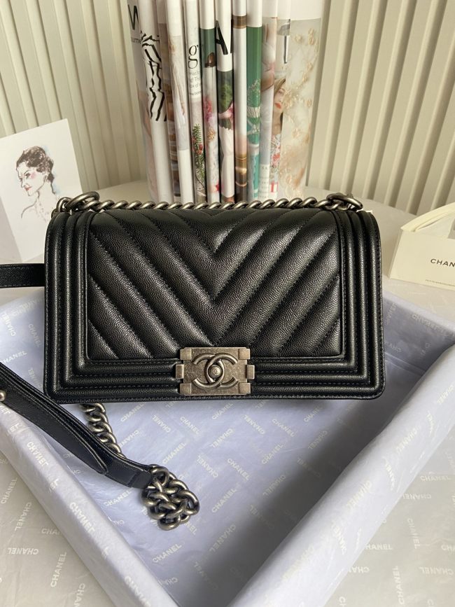 Chanel Le Boy(25*15*9cm)-015