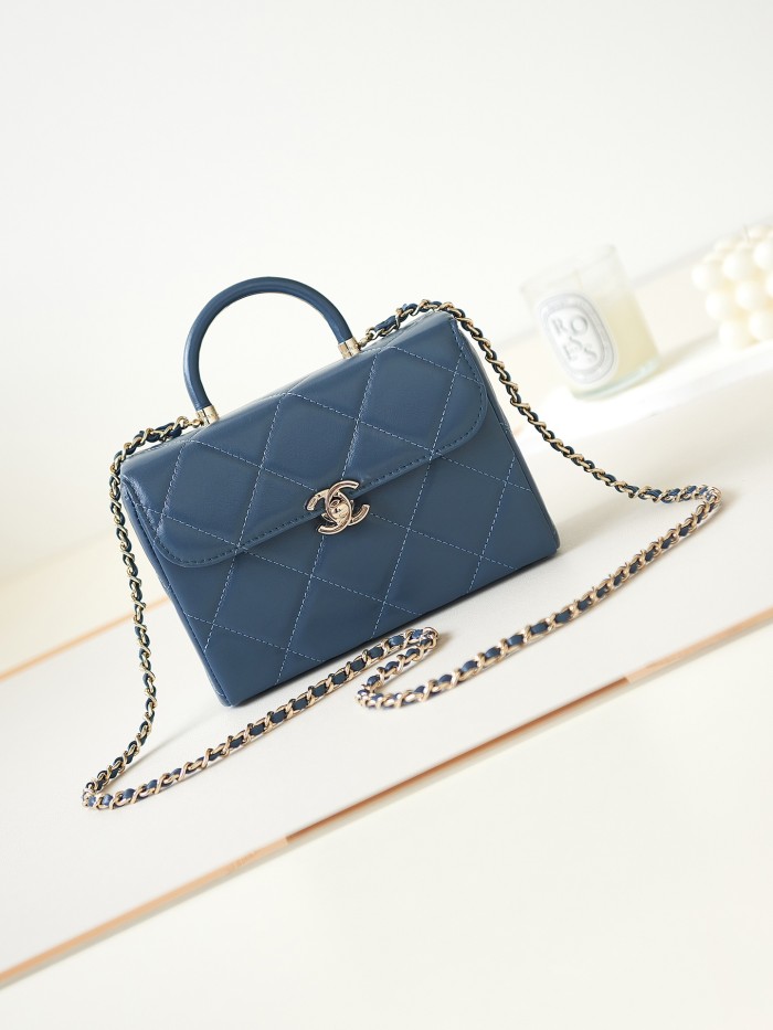 Chanel 23K Box Bag(19*13.5*8cm)-087