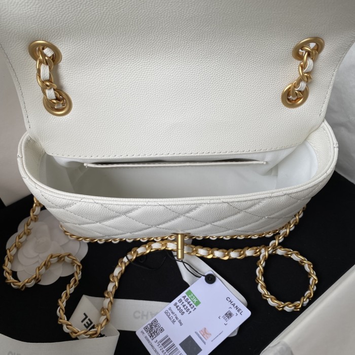 Chanel 23K Flap Bag(20.5*13*7.5cm)-057