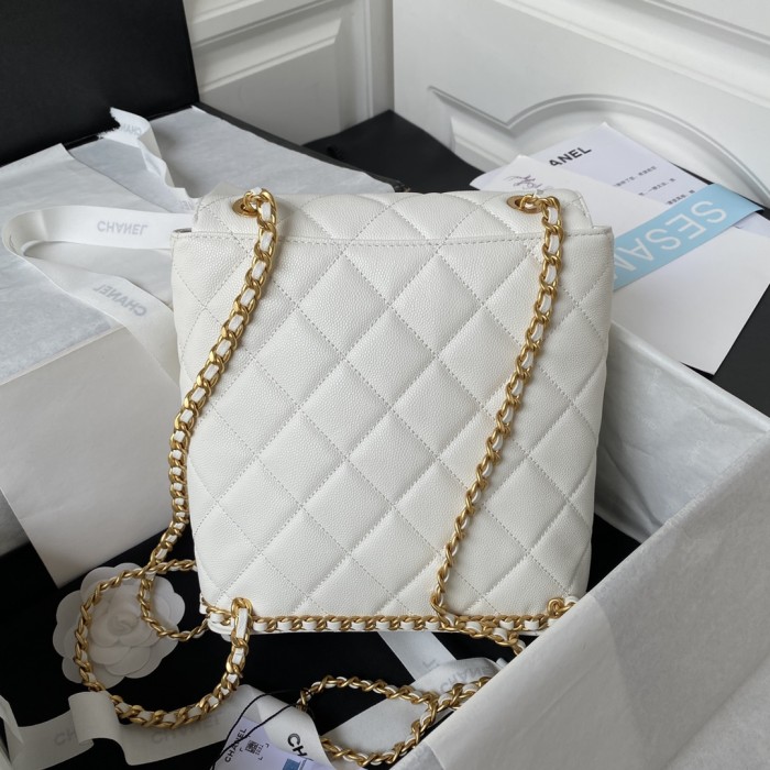 Chanel 23K Ado Backpack(22*21*9cm)-018