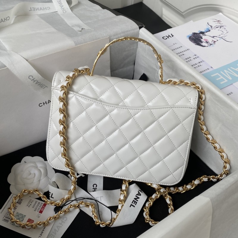 Chanel 23B Shoulder bag with Handle(20.5*14*5cm)-018