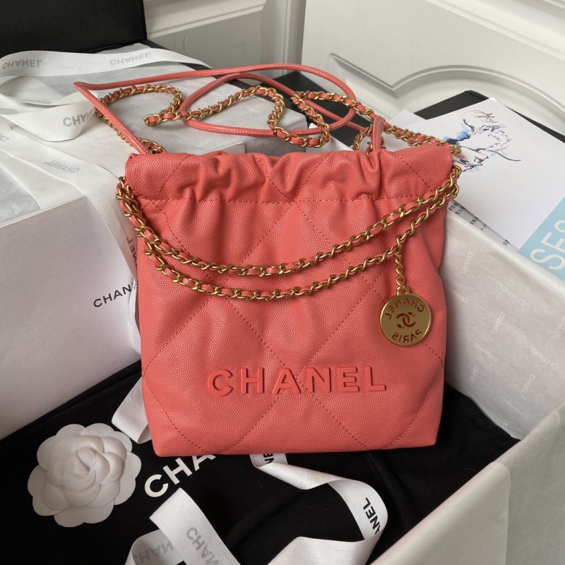 Chanel 22 Handbag Mini(20*19*6cm)-008