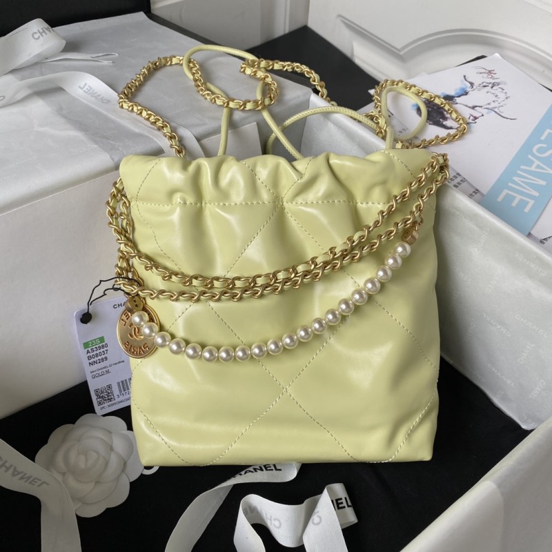 Chanel 22 Handbag Mini(20*19*6cm)-018