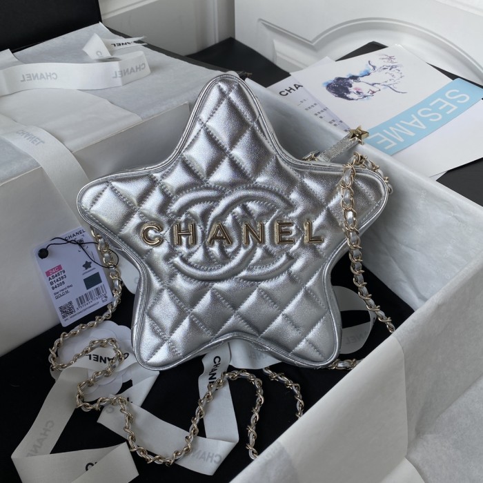 Chanel 24C Star Handbag(22.5*22.5*6cm)-037