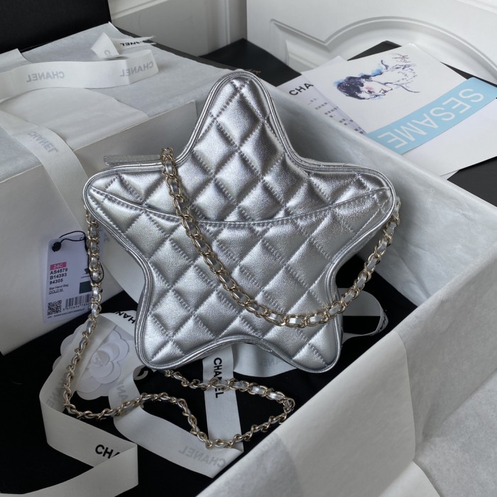 Chanel 24C Star Handbag(22.5*22.5*6cm)-037