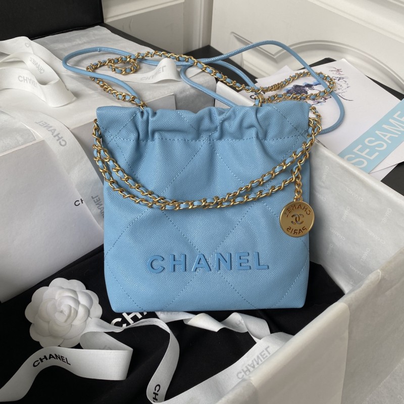 Chanel 22 Handbag Mini(20*19*6cm)-008