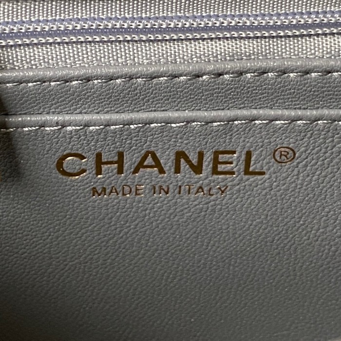 Chanel 24C Classic Flap CF with Handle(20*12*6cm)-037