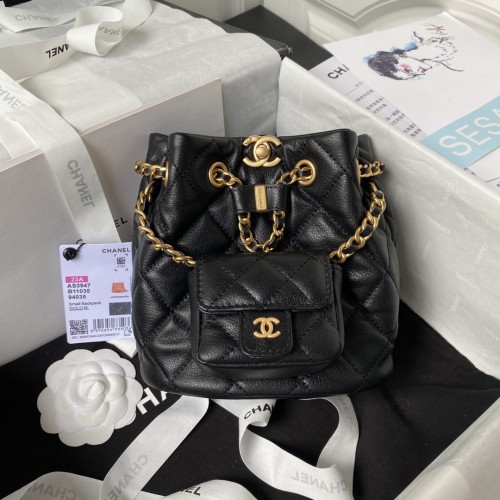 Chanel 23A Backpack(17*16.5*12cm)-087